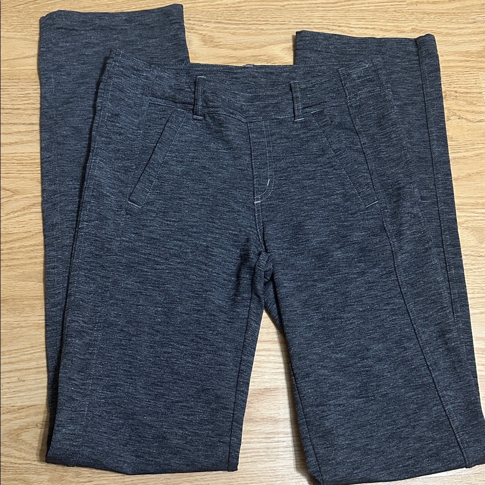 Kuhl Charcoal Heathered Pants Elastic Waistband size 6 Regular